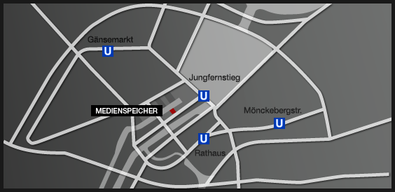 MEDIENSPEICHER Stadtplan